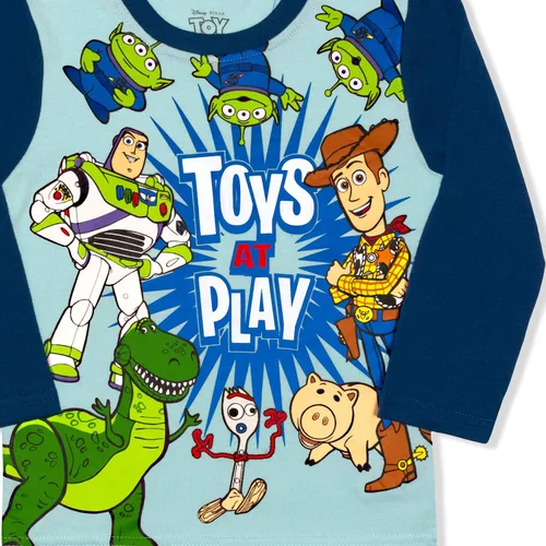 Miniatura 3 de Disney Toy Story Buzz Lightyear - Camisa y pantalón deportivo de manga larga para niños pequeños y pequeños
