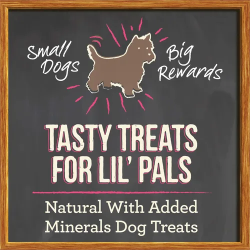 Miniatura 8 de Merrick Lil' Plates - Golosinas para perros pequeños sin granos, golosinas de entrenamiento naturales para perros pequeños, receta de carne de res
