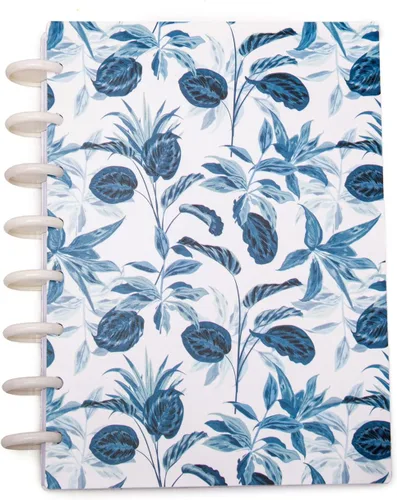 Miniatura 160 de Talia - Cuadernos de notas con tapas, planificador, personalizables, (Azul de Verano, Junior (5.5 pulgadas x 8.5 pulgadas)) Azul verano