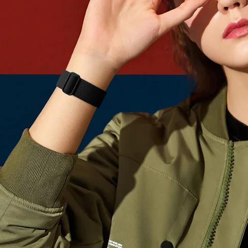 Miniatura 6 de DaQin Paquete de 3 bandas elásticas compatibles con Apple Watch para mujeres de 1.65 pulgadas, 1.57 pulgadas, 1.61 pulgadas, 1.73 pulgadas, correa