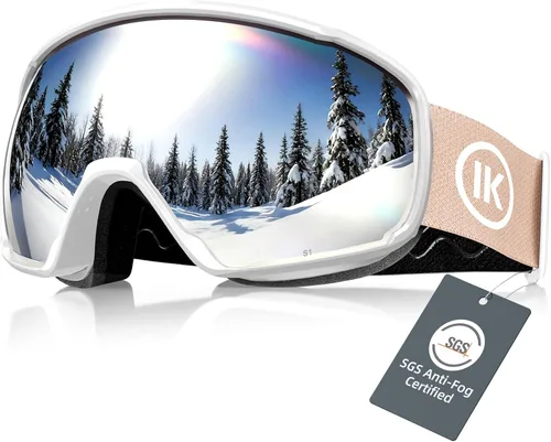Miniatura 10 de Innerking OTG - Gafas de esquí aprobadas por SGS, para usar sobre gafas de nieve, snowboard, invierno, antivaho para adultos, jóvenes, hombres