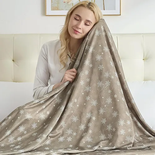 Miniatura 19 de OIGAE - Manta de enfriamiento para quienes se acaloran al dormir - Manta fría y ligera de verano para sudores nocturnos Perfecta para la cama