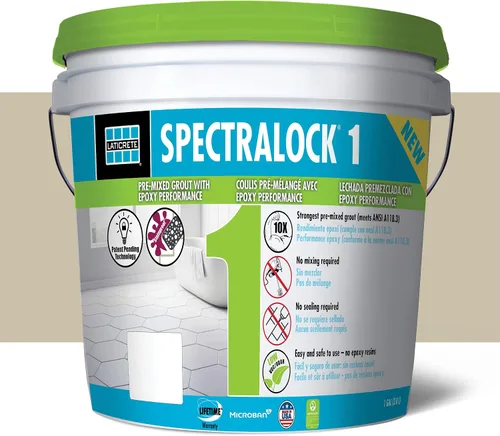 Miniatura 7 de LATICRETE SPECTRALOCK® 1 Lechada premezclada #17 Mármol Beige