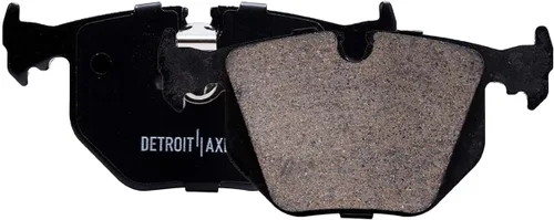 Miniatura 9 de Detroit Axle - Kit de freno trasero para BMW X5 00-06 Rotores de freno perforados y ranurados Pastillas de freno de cerámica 2000 2001 2002 2003