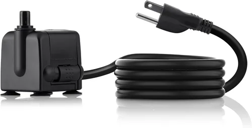 Miniatura 13 de Bomba de Fuente Sumergible Alpine Corporation de 120 GPH con Luz Halógena de 5W para Fuentes Exteriores, Bebederos de Aves, Estanques