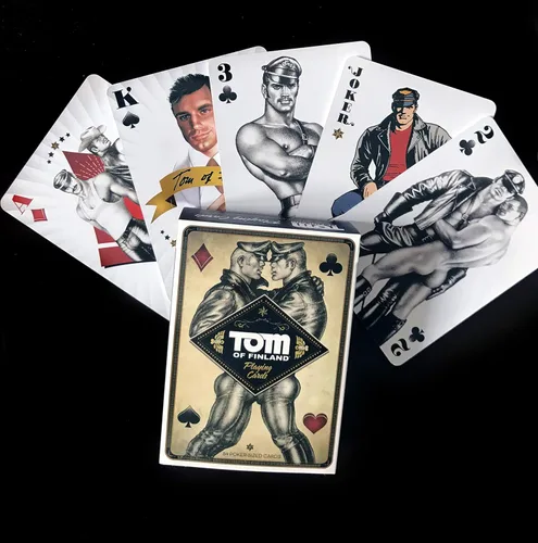 Miniatura 4 de Tom de Finlandia naipes (cartas de póquer gay)