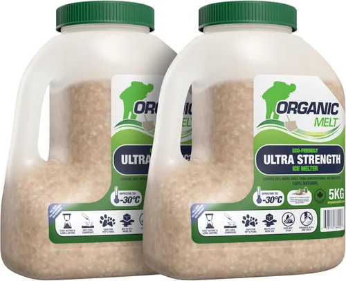 Miniatura 12 de Organic Melt Premium Granular Ice Melt es un producto ecológico y seguro para deshielo de mascotas. Es un gran derretimiento de hielo seguro para 1