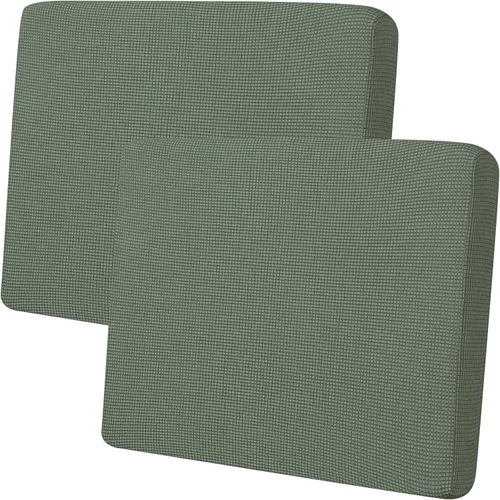 Miniatura 13 de Easy-Going - 4 Fundas de cojín elásticas para sofá seccional, izquierda/derecha, en forma de L, funda de asiento antideslizante, suave, flexible