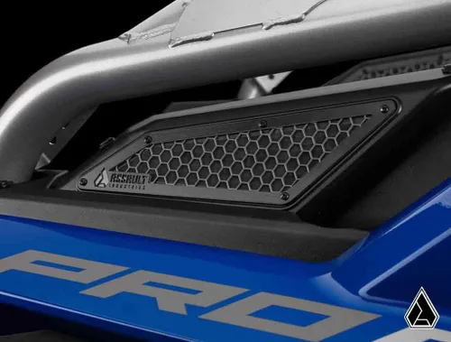 Miniatura 4 de SuperATV Assault Industries - Cubierta de admisión para Polaris RZR PRO XP/Turbo R/Pro R Gris Protege la piel de la rana en la entrada de aire