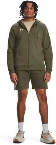 Miniatura 3 de Under Armour Rival - Sudadera de vellón para hombre, con capucha y cierre con cremallera completa