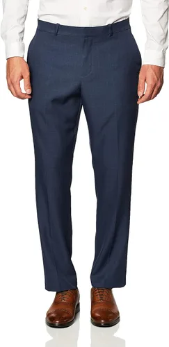 Perry Ellis Portfolio Men's Performance Dress Pant, Modern Fit, Non-Iron, Flat Front Stretch (Waist Size 30 - 42)