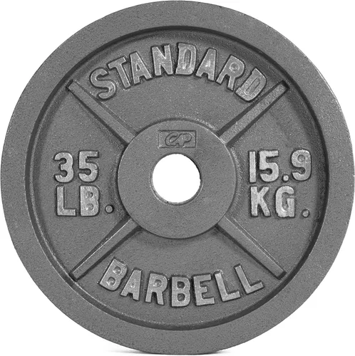 Miniatura 26 de CAP Barbell Placa de peso olímpica de 2 pulgadas Múltiples opciones