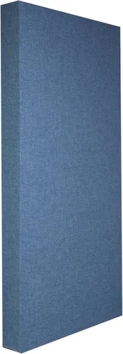 Miniatura 23 de Panel acústico de trampa para graves con tela Sona, rango completo, 24 x 48 x 4 pulgadas (azul ahumado)