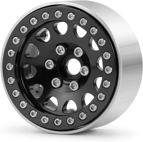 Miniatura 6 de RCLIONS Aluminio 1.9 Beadlock Ruedas Llantas para Axial SCX10 II AXI03007 TRX4 Gen8 Gen7 1/10th RC Crawler Car Upgrade Parts