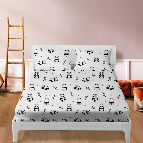 Miniatura 54 de MUSOLEI Sábana bajera ajustable de hongos, ropa de cama de hongos, decoración de hongos para niños, niños; juego de sábanas individuales; 1 sábana