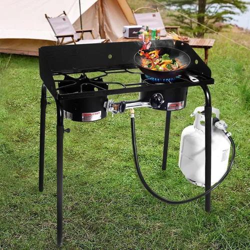 Miniatura 2 de GasSaf Regulador de propano de 3 pies con manguera, piezas de gas propano de baja presión para parrilla Weber, parrillas Blackstone, calentadores