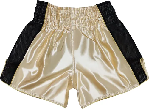 Miniatura 3 de Pantalones cortos de Muay Thai para niños (4 años a 10 años) para boxeo, kickboxing, artes marciales mixtas, entrenamiento para niños y niñas