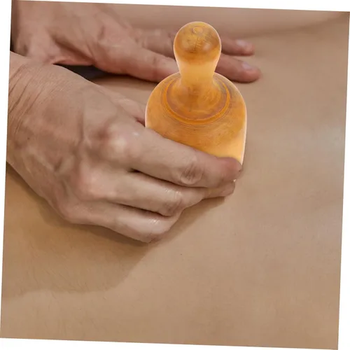 Miniatura 4 de DOITOOL Copa de Madera Copa de Vacío Copa de Vacío Tradicional Copa de Masaje Ventosas Chino Kit de Acupuntura Terapia Linfática Drenaje Masaje