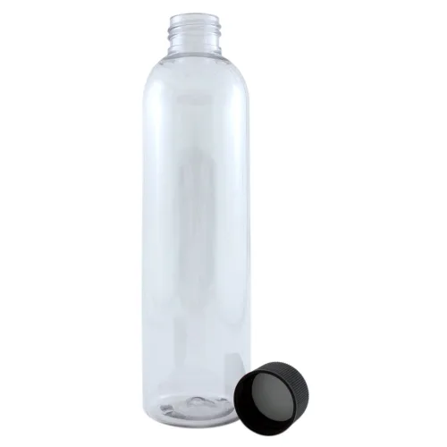 Miniatura 6 de GreenHealth Botella de plástico transparente de 2 fl oz con tapa de spray negra (paquete de 24)