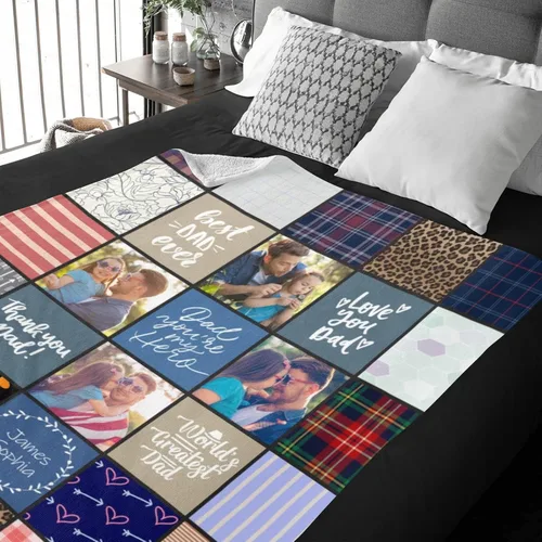 Miniatura 69 de Mantas personalizadas con foto, manta de fotos personalizada, mantas personalizadas con imagen, regalos personalizados para mujeres, hombres