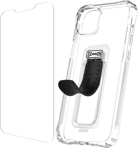 Miniatura 27 de Scooch® para iPhone 15 Pro Max Funda con Soporte, Funda Kickstand Wingman 5-en-1, Protección contra Caídas de Grado Militar, Kickstand Desplegable