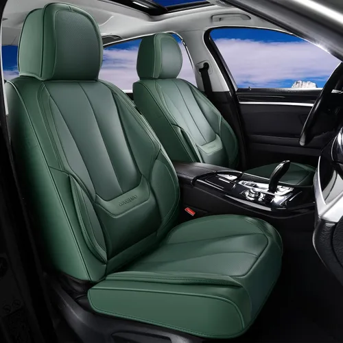Miniatura 69 de Coverado Juego completo de fundas de asiento de automóvil, fundas de asiento para automóviles, fundas de asiento de coche beige para asientos