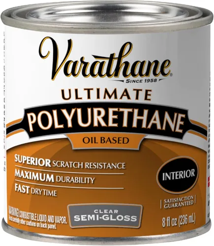 Miniatura 13 de Varathane - Poliuretano Ultimate a base de aceite, un cuarto de galón, acabado semi-brillante