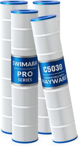 Miniatura 22 de Cartucho de filtro de piscina serie Pro, tela trilobal de 3 onzas, repuesto para Hayward CX550RE PA55 Unicel C-7656 Filbur FC-1240, compatible