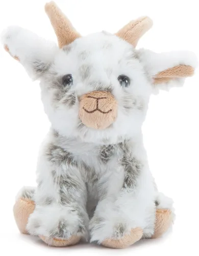 The Petting Zoo - Peluche de cabra de la granja de juguete, regalos para niños, animales de granja Wild Onez Babiez, juguete de peluche de cabra de