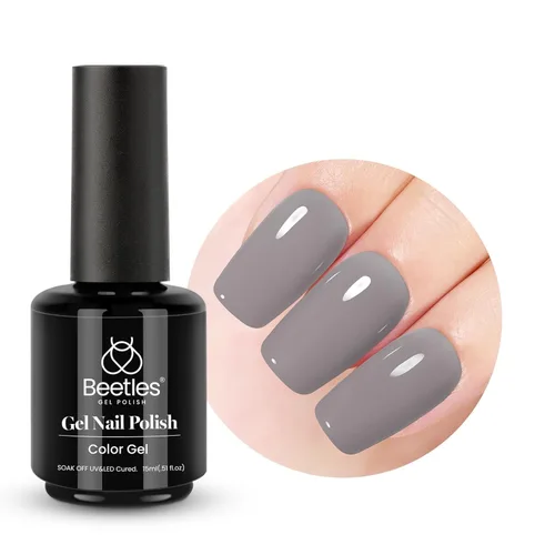 Miniatura 173 de Beetles - Esmalte de uñas de gel verde luminoso que brilla en la oscuridad, esmalte de uñas de gel que se absorbe con lámpara LED UV, arte de uñas