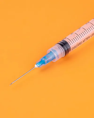 Miniatura 4 de Jeringa Luer Lock de 0.1 fl oz con diámetro 23G de aguja de 1 pulgada de largo, paquete sellado (20)