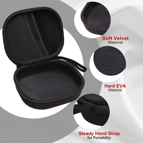 Miniatura 4 de LTGEM - Funda compatible con auriculares JBL Tune 510BT 520BT 500BT 570BT 660NC 710BT 720BT 770NC y Live 460NC 660NC 670NC 770NC 760NC, negro