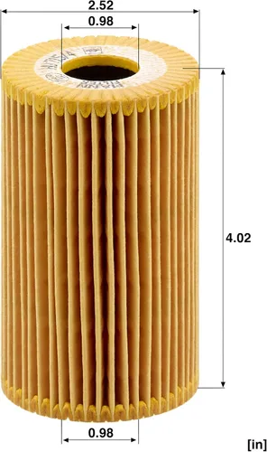 Miniatura 5 de Mann Filter HU 715/4 x Cartucho de Repuesto de Filtro de Aceite con Junta de Tapón de Drenaje de Aceite Compatible con BMW 318i (1996-1999), 318i
