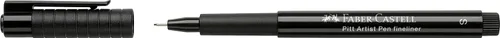 Miniatura 3 de Faber-Castell Art & Graphic Pitt Artist Pen Fineliner India Ink Pen, Negro, Bolígrafo Pitt Individual, para Arte, Manualidades, Dibujo, Bocetos