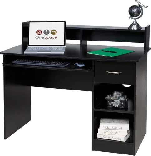 Miniatura 4 de OneSpace - Escritorio para computadora, Madera, Negro