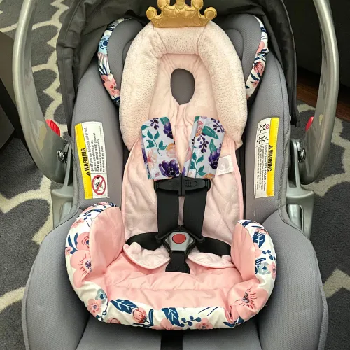 Miniatura 7 de Funda para el cuello del asiento del coche del bebé, Funda de la correa del asiento del coche, Cojines de cinturón de seguridad, Protectores