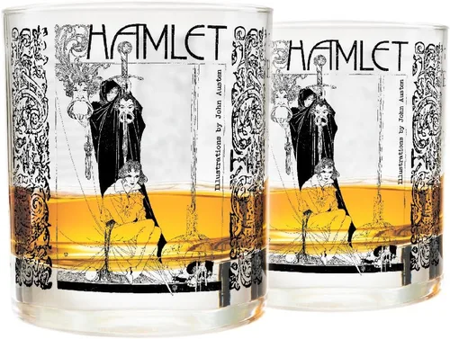 Miniatura 7 de Greenline Goods Vasos de whisky - Alicia en el país de las maravillas (juego de 2) Literatura Rocas Vidrio con Lewis Carroll Libro Imágenes &