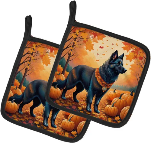 Miniatura 61 de Caroline's Treasures DAC1022PTHD Border Collie - Juego de soportes para ollas resistentes al calor, almohadillas calientes para horno, para cocinar