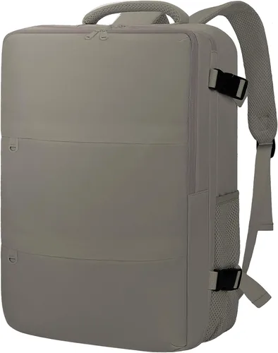Miniatura 11 de Mochila de cabina para mujeres y hombres – Aprobada por aerolíneas, tamaño para debajo del asiento, compartimento para portátil de 15.6", apertura
