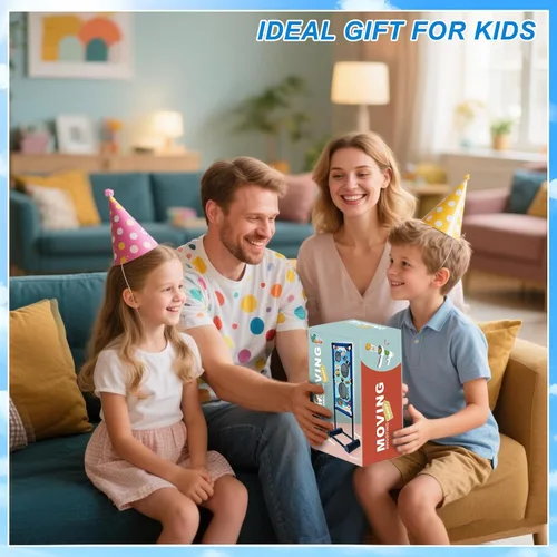 Miniatura 6 de Pistola de juguete para niños de 5, 6, 7, 8, 9, 10, 11, 12 años, el mejor regalo de cumpleaños para niños con objetivo de disparo en movimiento, 2