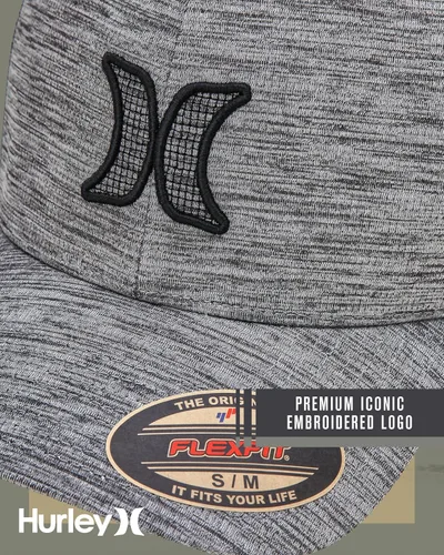 Miniatura 41 de Hurley Gorras para hombre - One & Only Flexfit Textures Cap - Sombreros ajustados para hombre, S-XL