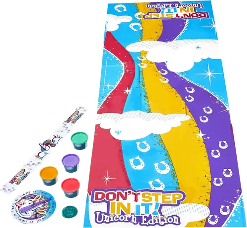 Miniatura 2 de Hasbro Gaming Don’t Step in It Game, Edición de unicornio (exclusivo de Amazon), para niños de 4 años en adelante