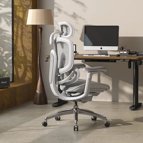 Miniatura 2 de SIHOO Doro C300 Pro V2 - Silla de oficina ergonómica sin reposapiés, soporte adaptativo de cuerpo completo, reposabrazos 8D y malla transpirable