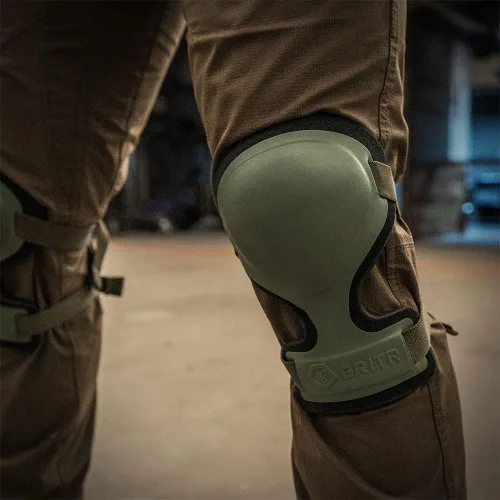 Miniatura 6 de GRITR Tactical Knee Pads for Work, Hunting, Construction, Gardening, Paintball w/Foam Padding, Hard Shell & Adjustable Straps - Heavy Duty Verde