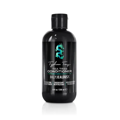 Billy Jealousy Typhoon Tango - Acondicionador de árbol de té para hombres con menta y romero, ayuda a prevenir escamas, roturas y puntas abiertas, y