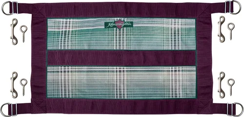 Miniatura 10 de Kensington KSG - Correa de ajuste para parada, anillos en D, malla Merlot KSG