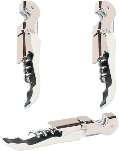 Miniatura 18 de Juego Profesional de Sacacorchos para Camareros, Llave de Vino de Acero Inoxidable Resistente con Bisagras para Camareros de Restaurantes