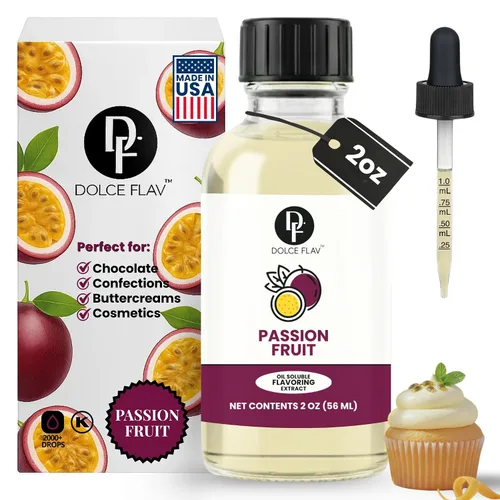 Miniatura 25 de Dolce Flav Extracto de Frambuesa – 2 onzas de saborizante concentrado de frambuesa soluble en aceite, kosher, sin azúcar, para chocolates, caramelos