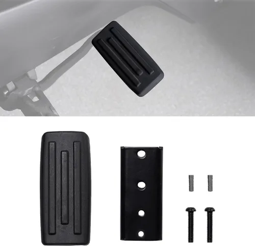 Miniatura 4 de AUPOWER Pedal de freno más grande para Can Am Ryker 600 900 todos los modelos, reposapiés de freno extendido, accesorios para estribos, color negro