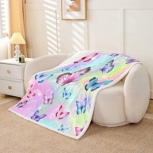Miniatura 10 de Manta Throw con Estampado Egipcio Dorado Estilo Antiguo Egipto Manta Sherpa Patrón de Jeroglíficos del Antiguo Egipto Manta de Vellón Para Niños